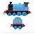 Thomas and friends locomotivas grandes diecast(s) - mattel (unidade) - Imagem 3
