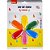 Giz de cera curto 6 cores gotas - brw (blister) - Imagem 1