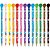 Lapis de cor triangular fini c/pompom 12cores - leonora (pote-12) - Imagem 2