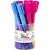 Caneta marca texto double infinity c/cheiro (s) - brw (pote-12) - Imagem 1