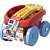 Mega bloks vagão para recolher blocos 20p - mattel (unidade) - Imagem 1
