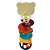 Brinquedo educativo toboga 7 voltas urso 14x43,5cm - toy mix (unidade) - Imagem 1