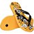Chinelo havaianas infantil kids disney 29/0 amarelo - havaianas (par) - Imagem 4