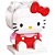 Brinquedo para montar hello kitty 142 pecas - keepplay (unidade) - Imagem 1