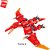 Brinquedo para montar combo dinossauros 287pcs vm. - keepplay (unidade) - Imagem 4