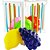 Brinquedo para bebe cubo divertido c/elastico (s) - toy mix (unidade) - Imagem 1