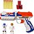 Lancador dardo pistola astronauta 12pcs - wellmix (blister) - Imagem 1