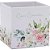Cachepot paper decorado pote 15 alice quadrado 15x15cm - xingo embalagens (pct.c/10) - Imagem 1