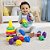 Fisher-price infant piramide de argolas 80th matte - mattel (unidade) - Imagem 4