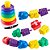 Fisher-price infant piramide de argolas 80th matte - mattel (unidade) - Imagem 1