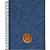 Caderno brochura 1/4 capa dura yale 80fls. - jandaia (pct.c/05) - Imagem 4