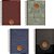 Caderno brochura 1/4 capa dura yale 80fls. - jandaia (pct.c/05) - Imagem 1