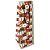 Embalagem para garrafa sacola natal 11x35x11cm 190g(s - cristina (pct.c/12) - Imagem 1