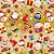 Papel presente bobina couche 60cm. mod.291 natal noel ouro - gessele (bo-100mts) - Imagem 1