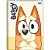 Caderno brochura 1/4 capa dura bluey 80fls. - jandaia (pct.c/05) - Imagem 5