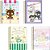 Caderno 01x1 capa dura hello kitty e amigos 80fls. - jandaia (pct.c/04) - Imagem 1