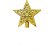 Artigo para decoracao natal estrela ponteira 10cm - v.m.p. (unidade) - Imagem 1