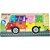 Quebra-cabeca madeira onibus 1 base 10 pecas - toy mix (unidade) - Imagem 1