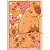 Pasta aba elastica plastica capivara a4 be capy laranja - dello (pct.c/10) - Imagem 1