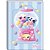 Caderno brochura 1/4 capa dura fluffy 80fls. - jandaia (pct.c/05) - Imagem 3