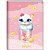 Caderno brochura 1/4 capa dura fluffy 80fls. - jandaia (pct.c/05) - Imagem 5