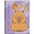 Caderno brochurao capa dura capyvibes 80fls. - jandaia (pct.c/05) - Imagem 5