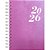 Agenda 2026 single feminina esp cd 140x200 - kit (unidade) - Imagem 2