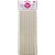 Canudo biodegradavel papel branco 6x200mm bl.c/12un - make+ (pct.c/10) - Imagem 1