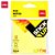 Bloco de recado autoadesivo 76x76mm fluorescente 4x25fls - deli (unidade) - Imagem 2