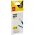 Bloco de recado autoadesivo 76x51mm transparente 50fls - deli (blister) - Imagem 1