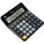 Calculadora de mesa 12dig. check preto media solar - deli (unidade) - Imagem 1