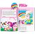 Livro com adesivos completando a cena unicornios - bicho esperto (unidade) - Imagem 3