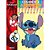 Livro infantil colorir stitch colorir e aprender 16pg - bicho esperto (pct.c/03) - Imagem 1