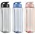 Garrafa plastica valsa transp. sortida  800ml - tiba (pct.c/03) - Imagem 1