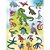 Livro com adesivos brinque e descubra dinossauros - bicho esperto (unidade) - Imagem 5