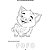 Livro infantil colorir moana 2 100pgs 27x20cm - bicho esperto (unidade) - Imagem 5