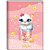Caderno brochurao capa dura fluffy 80fls. - jandaia (pct.c/05) - Imagem 3