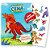 Livro com adesivos completando a cena dinossauros - bicho esperto (unidade) - Imagem 2
