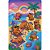 Quebra-cabeca cartonado capivara metalizado 100 pcs - toyster (unidade) - Imagem 2