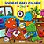 Livro de colorir fofuras dinos cd 40pgs espiral - bicho esperto (unidade) - Imagem 1