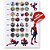 Livro com adesivos completando a cena spiderman - bicho esperto (unidade) - Imagem 2