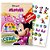 Livro com adesivos completando a cena minnie - bicho esperto (unidade) - Imagem 2