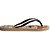 Chinelo havaianas feminino slim pets 33/4 preto/dourado - havaianas (par) - Imagem 3
