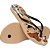 Chinelo havaianas feminino slim pets 33/4 preto/dourado - havaianas (par) - Imagem 4