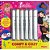 Livro de colorir barbie c/6canetinhas - magic kids (unidade) - Imagem 1