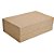 Caixa para presente com tampa rigida dobr.kraft33,5x24,5x10c - cromus (unidade) - Imagem 1