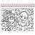 Caderno desenho univ capa dura doll para colorir 24fls. - foroni (pct.c/04) - Imagem 3