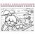 Caderno desenho univ capa dura doll para colorir 24fls - foroni (pct.c/04) - Imagem 4