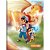 Caderno brochura 1/4 capa dura aventurinos 80fls - foroni (pct.c/05) - Imagem 3