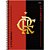 Caderno 01x1 capa dura flamengo 80fls - foroni (pct.c/05) - Imagem 3
